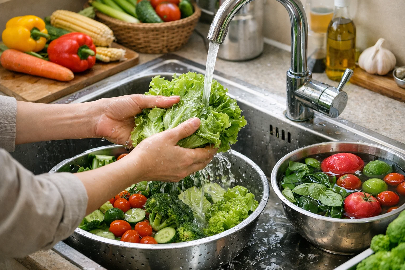 ล้างผักอย่างไรให้สะอาดปลอดภัยจากสารพิษ