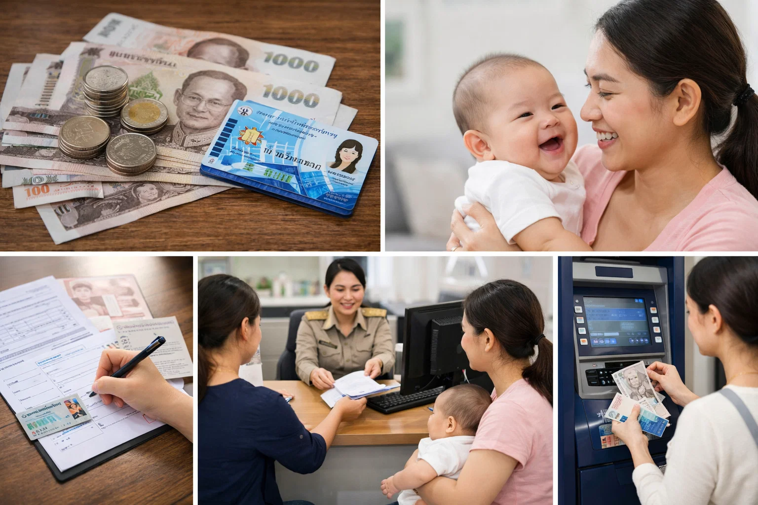เงินอุดหนุนเลี้ยงดูเด็กแรกเกิดมีสิทธิ์ได้เท่าไหร่และขั้นตอนรับอย่างไร